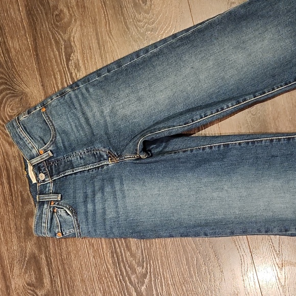 ❤ NWOT! LEVI’S RIBCAGE HIGH RISE STRAIGHT ANKLE JEANS, 00 (24) - Picture 3 of 12